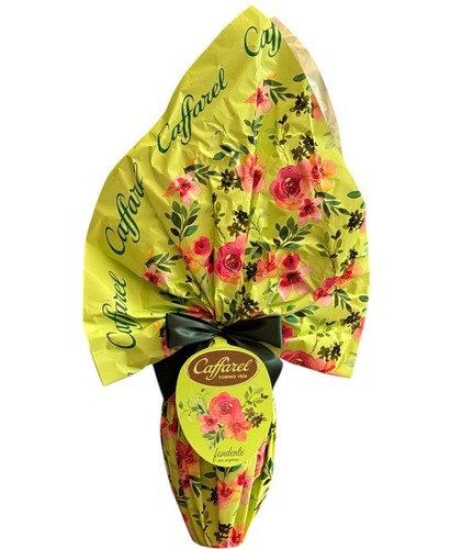 Uovo pasqua caffarel flower - di,