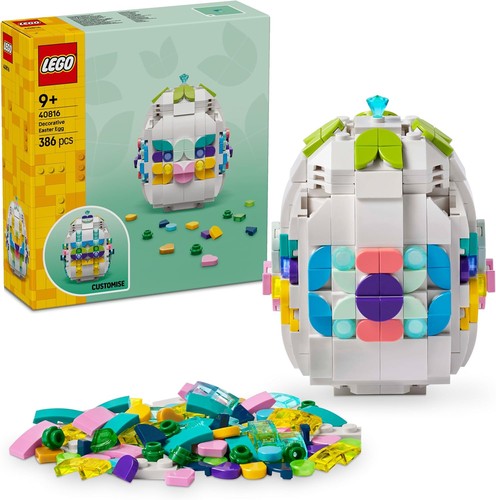 Lego uovo pasqua decorativo - uovo,