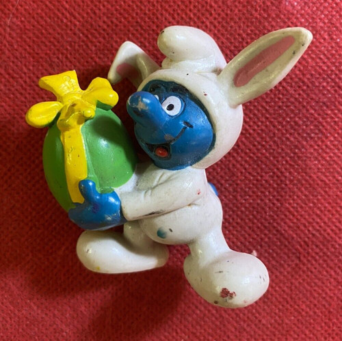 Puffo coniglio uovo pasqua - uovo, di