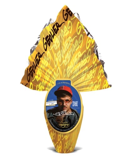Uovo pasqua geolier al - di,