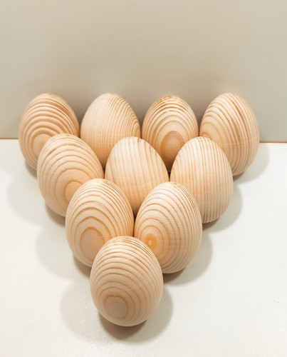 Uova pasqua legno - di,